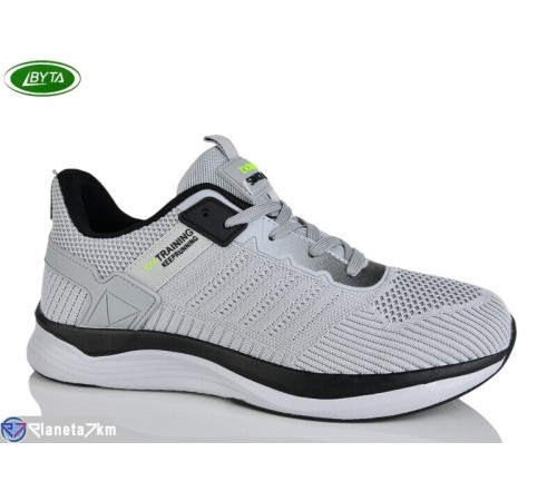 Кросівки чоловічі на весну/осінь (8 пар р.41-45) сірий  "Bayota"