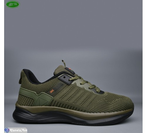 Кросівки чоловічі на весну/осінь (8 пар р.41-45) зелений  "Bayota"