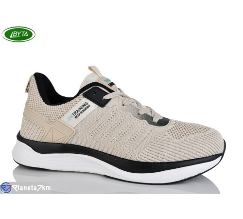 Кросівки чоловічі на весну/осінь (8 пар р.41-45) бежевий  "Bayota"