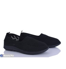 Туфлі жіночі на літо (8 пар р.36-41) чорний  "Dolli"