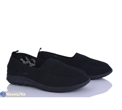 Туфлі жіночі на літо (8 пар р.36-41) чорний  "Dolli"