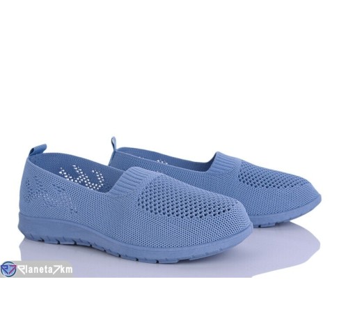 Туфлі жіночі на літо (8 пар р.36-41) синій  "Dolli"