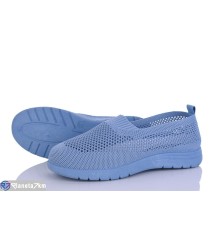 Туфлі жіночі на літо (8 пар р.36-41) синій  "Dolli"