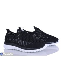 Кросівки жіночі на літо (8 пар р.36-41) чорний  "Dolli"