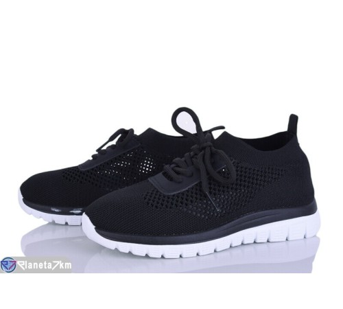 Кросівки жіночі на літо (8 пар р.36-41) чорний  "Dolli"