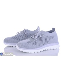 Кросівки жіночі на літо (8 пар р.36-41) сірий  "Dolli"