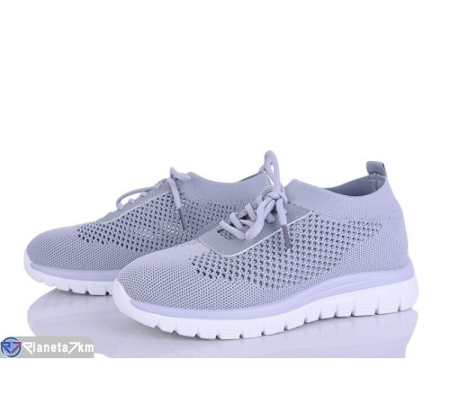 Кросівки жіночі на літо (8 пар р.36-41) сірий  "Dolli"