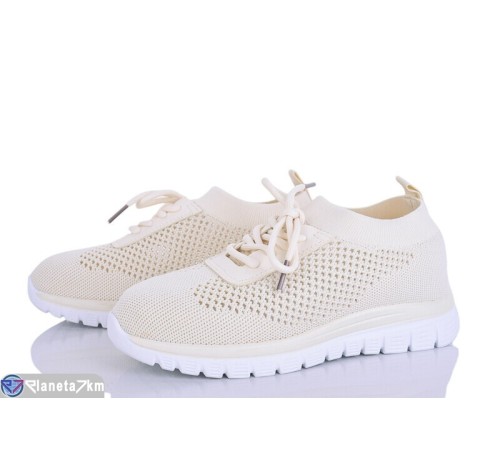 Кросівки жіночі на літо (8 пар р.36-41) бежевий  "Dolli"