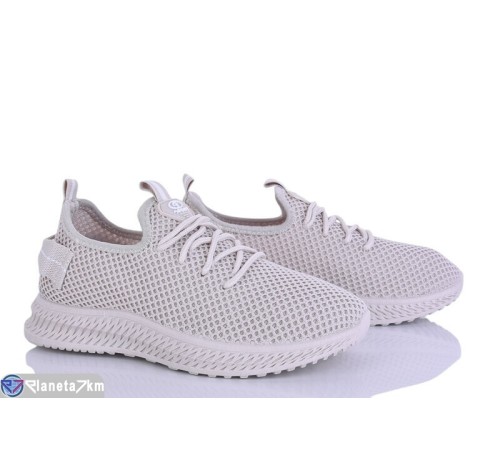 Кросівки жіночі на літо (8 пар р.36-41) бежевий  "Dolli"