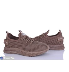 Кросівки жіночі на літо (8 пар р.36-41) коричневий  "Dolli"