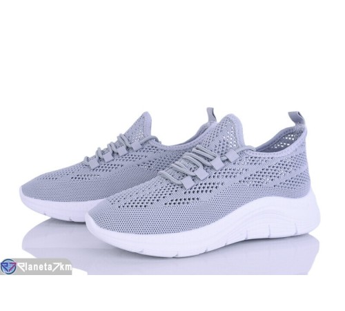 Кросівки жіночі на літо (8 пар р.36-41) сірий  "Dolli"