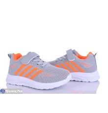 Дитячі кросівки на весну/осінь (8 пар р.32-37) сірий  "Dolli"