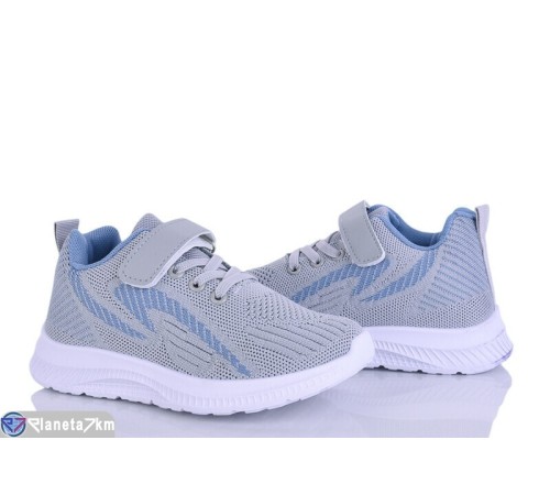 Дитячі кросівки на весну/осінь (8 пар р.32-37) сірий  "Dolli"