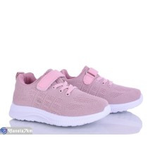 Дитячі кросівки на весну/осінь (8 пар р.32-37) рожевий  "Dolli"