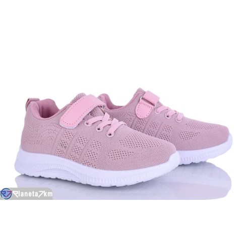 Дитячі кросівки на весну/осінь (8 пар р.32-37) рожевий  "Dolli"