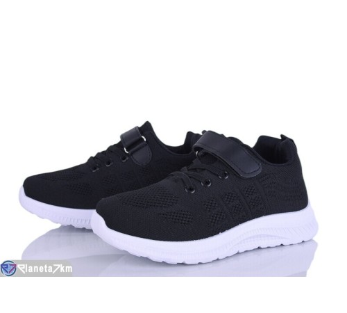 Дитячі кросівки на весну/осінь (8 пар р.32-37) чорний  "Dolli"