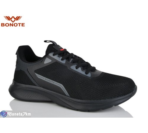 Кросівки чоловічі на весну/осінь (8 пар р.41-46) чорний  "Bonote"