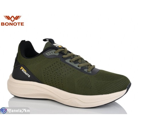 Кросівки чоловічі на весну/осінь (8 пар р.41-46) зелений  "Bonote"