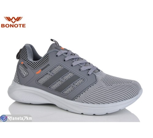 Кросівки чоловічі на весну/осінь (8 пар р.41-46) сірий  "Bonote"