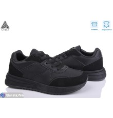 Кросівки жіночі (8 пар р.36-41) чорний  "STILLI Group"