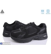 Кросівки жіночі (8 пар р.36-41) чорний  "STILLI Group"