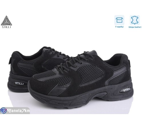 Кросівки жіночі (8 пар р.36-41) чорний  "STILLI Group"