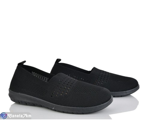 Туфлі жіночі на літо (8 пар р.36-41) чорний  "Kenoa"