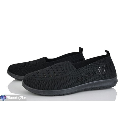 Туфлі жіночі на літо (8 пар р.36-41) чорний  "Kenoa"