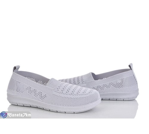 Туфлі жіночі на літо (8 пар р.36-41) сірий  "Kenoa"