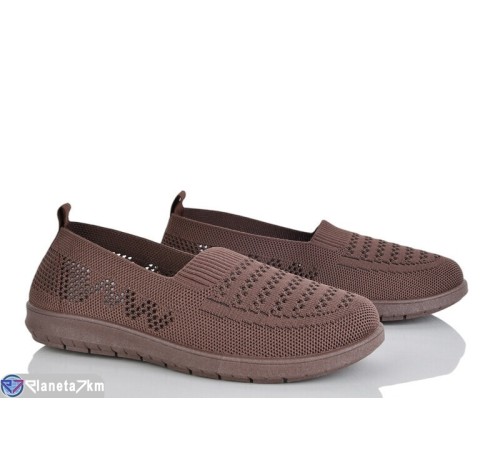Туфлі жіночі на літо (8 пар р.36-41) коричневий  "Kenoa"