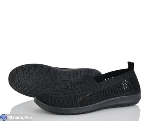 Туфлі жіночі на літо (8 пар р.36-41) чорний  "Kenoa"