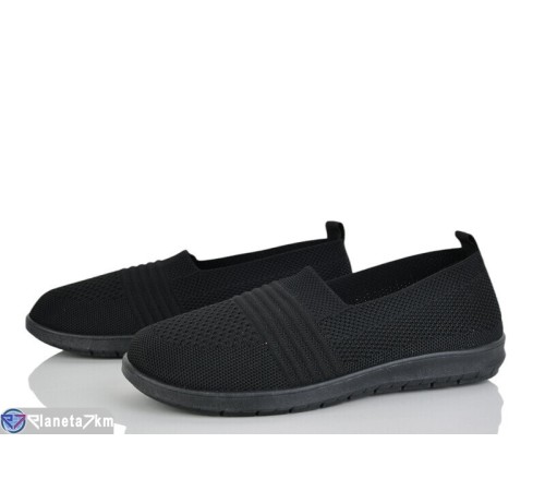 Туфлі жіночі на літо (8 пар р.36-41) чорний  "Kenoa"