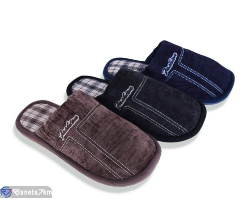 Тапки чоловічі на весну/осінь (12 пар р.41-46) мікс  "ELMA"