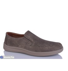 Туфлі чоловічі на літо (8 пар р.40-45) коричневий  "MELONI"