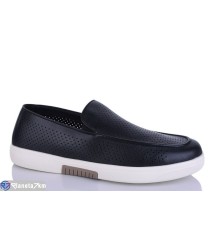 Туфлі чоловічі на літо (8 пар р.40-45) чорний  "MELONI"