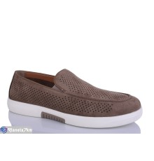 Туфлі чоловічі на літо (8 пар р.40-45) коричневий  "MELONI"