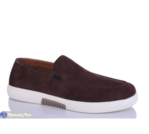 Туфлі чоловічі на літо (8 пар р.40-45) коричневий  "MELONI"