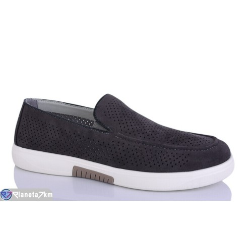 Туфлі чоловічі на літо (8 пар р.40-45) сірий  "MELONI"