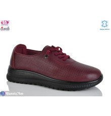 Кросівки жіночі на літо (8 пар р.36-41) бордовий  "Gukkcr"