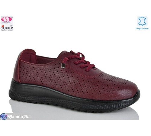 Кросівки жіночі на літо (8 пар р.36-41) бордовий  "Gukkcr"