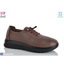 Кросівки жіночі на літо (8 пар р.36-41) коричневий  "Gukkcr"