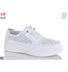 Туфлі жіночі на літо (8 пар р.36-41) білий  "Gukkcr"