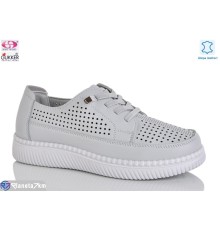 Туфлі жіночі на літо (8 пар р.36-41) сірий  "Gukkcr"