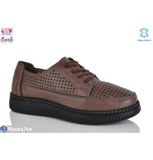 Туфлі жіночі на літо (8 пар р.36-41) коричневий  "Gukkcr"