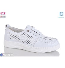 Туфлі жіночі на літо (8 пар р.36-41) білий  "Gukkcr"