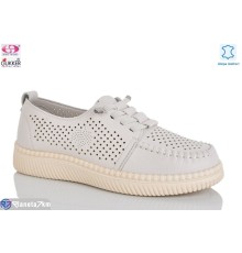 Туфлі жіночі на літо (8 пар р.36-41) бежевий  "Gukkcr"