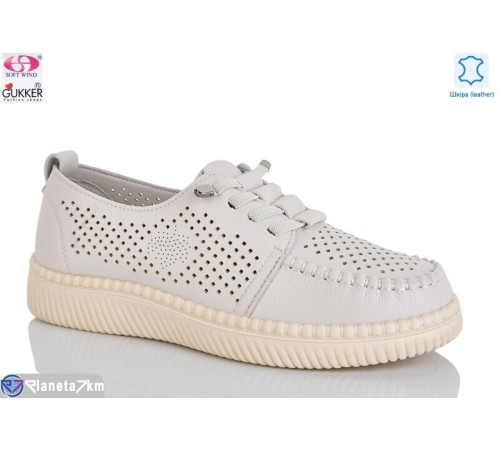 Туфлі жіночі на літо (8 пар р.36-41) бежевий  "Gukkcr"