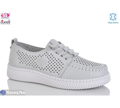 Туфлі жіночі на літо (8 пар р.36-41) сірий  "Gukkcr"