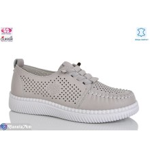 Туфлі жіночі на літо (8 пар р.36-41) бежевий  "Gukkcr"