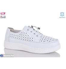 Туфлі жіночі на літо (8 пар р.36-41) білий  "Gukkcr"